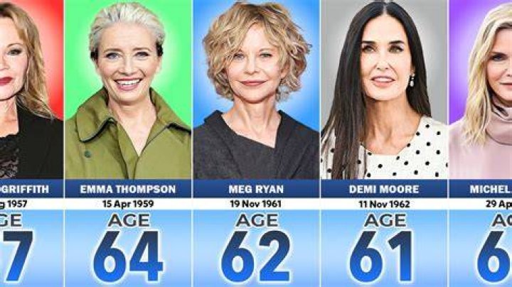 60 Year Old Actresses | Famous Birthdays