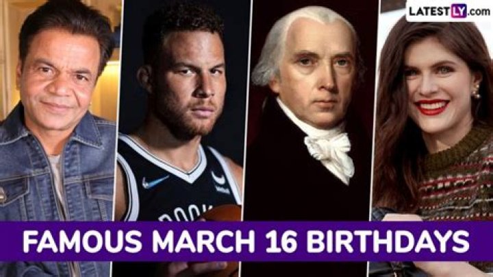 March 16 Birthdays By Profession
