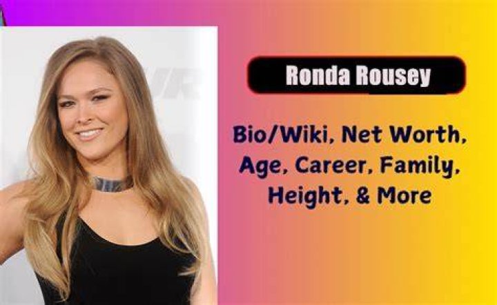 Ronda Rousey - Age, Family, Bio