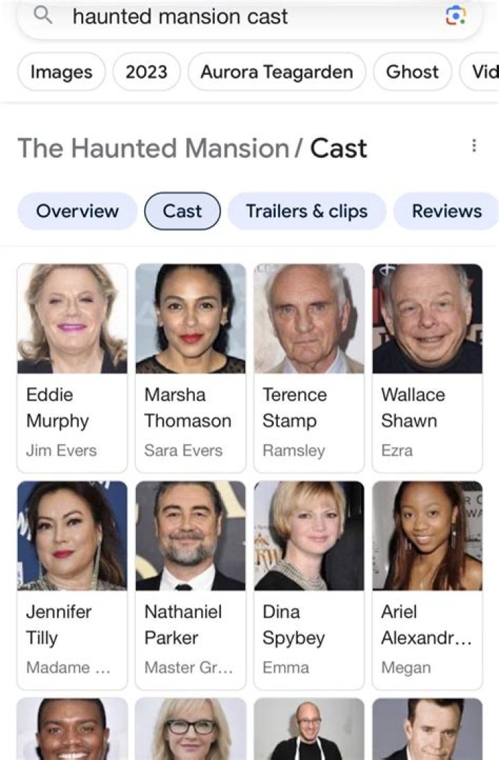 The Haunted Mansion - Cast, Ages, Trivia