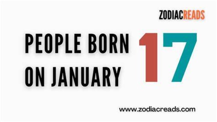 YouTube Stars Born January 17